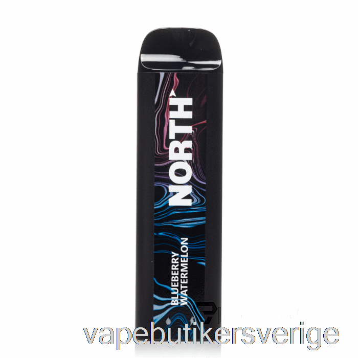Vape Sverige North 5000 Engångsblåbär Vattenmelon